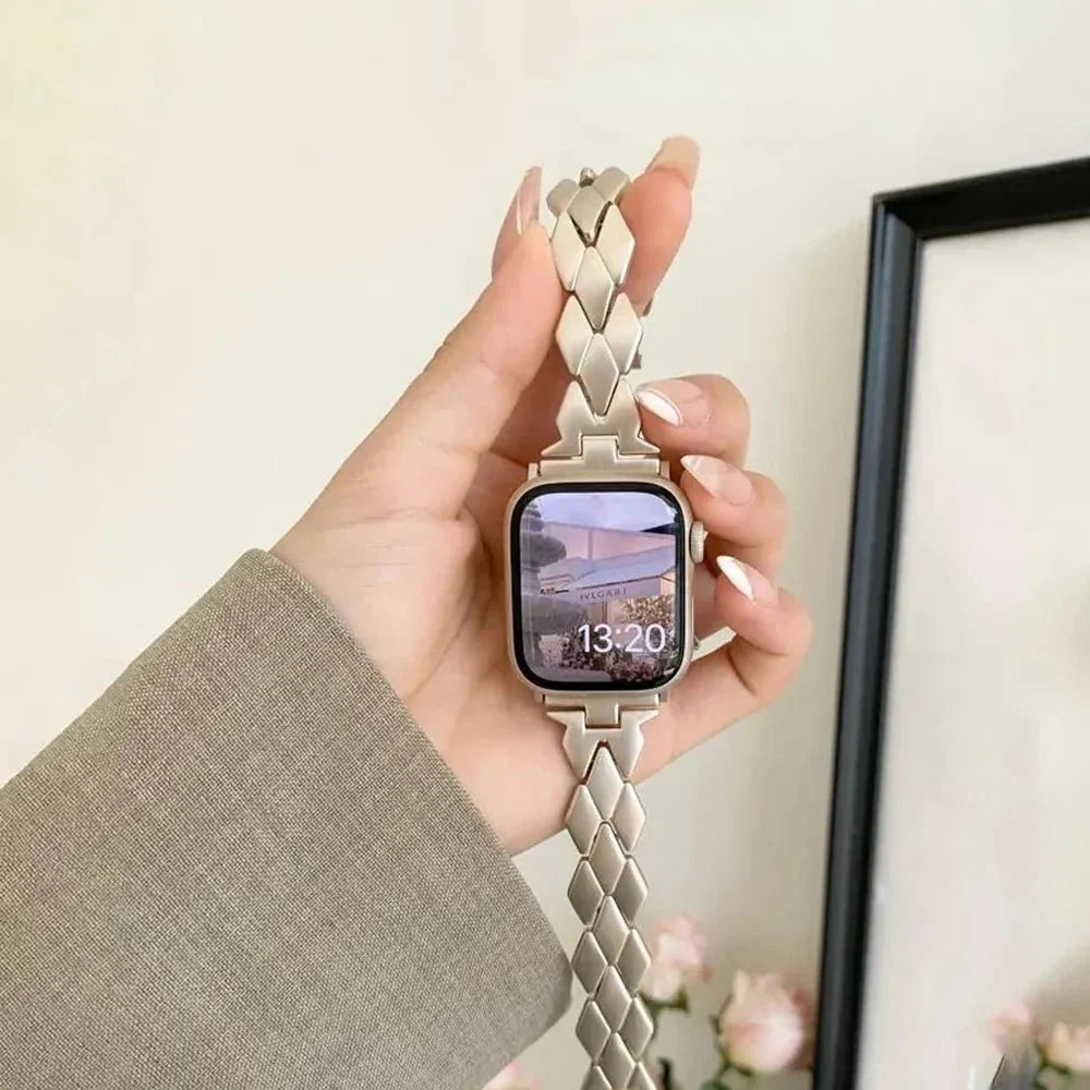 Frendorf | RadiantGem Edelstahl Damen Armband Uhr