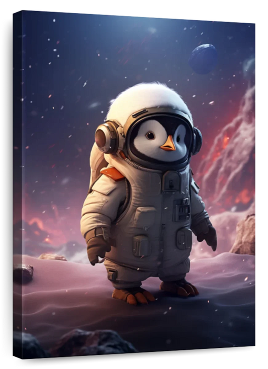 Frendorf | Explorer Pinguin Wandkunst