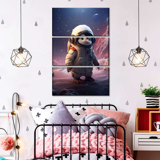 Frendorf | Explorer Pinguin Wandkunst
