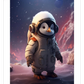 Frendorf | Explorer Pinguin Wandkunst