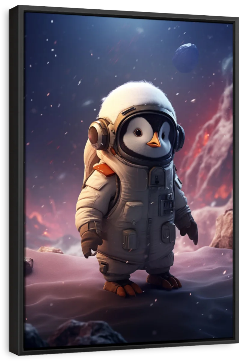 Frendorf | Explorer Pinguin Wandkunst