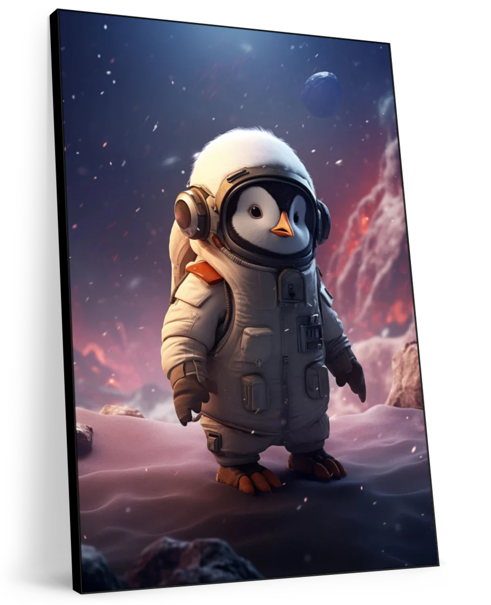 Frendorf | Explorer Pinguin Wandkunst