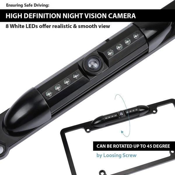 Frendorf | 170° Kamera Kennzeichenrahmen