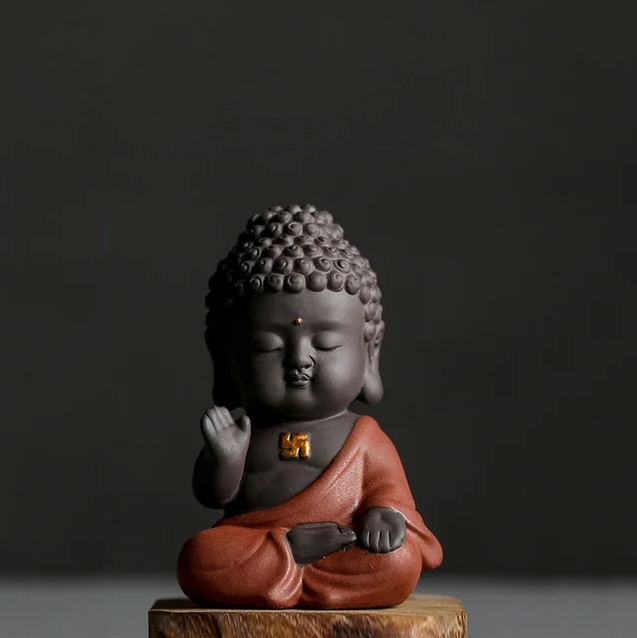 Frendorf | Entzückende kleine meditierende Buddha-Statue
