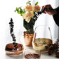 Frendorf | Reflectiva Spiegel-Tischvasen Set | Elegantes Design | Glänzende Wohnaccessoires