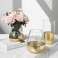 Frendorf | Reflectiva Spiegel-Tischvasen Set | Elegantes Design | Glänzende Wohnaccessoires