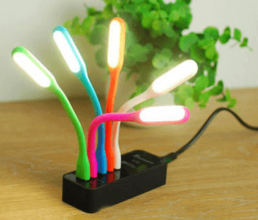 Frendorf | 10 Stück Flexible USB LED Licht