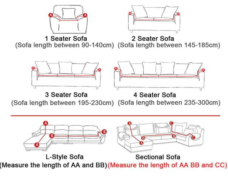 Frendorf | 24 Farben Überwurf Stretch Ganzjahres Sofa Bezüge