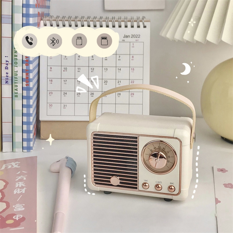 Mini Retro Radio Bluetooth Lautsprecher