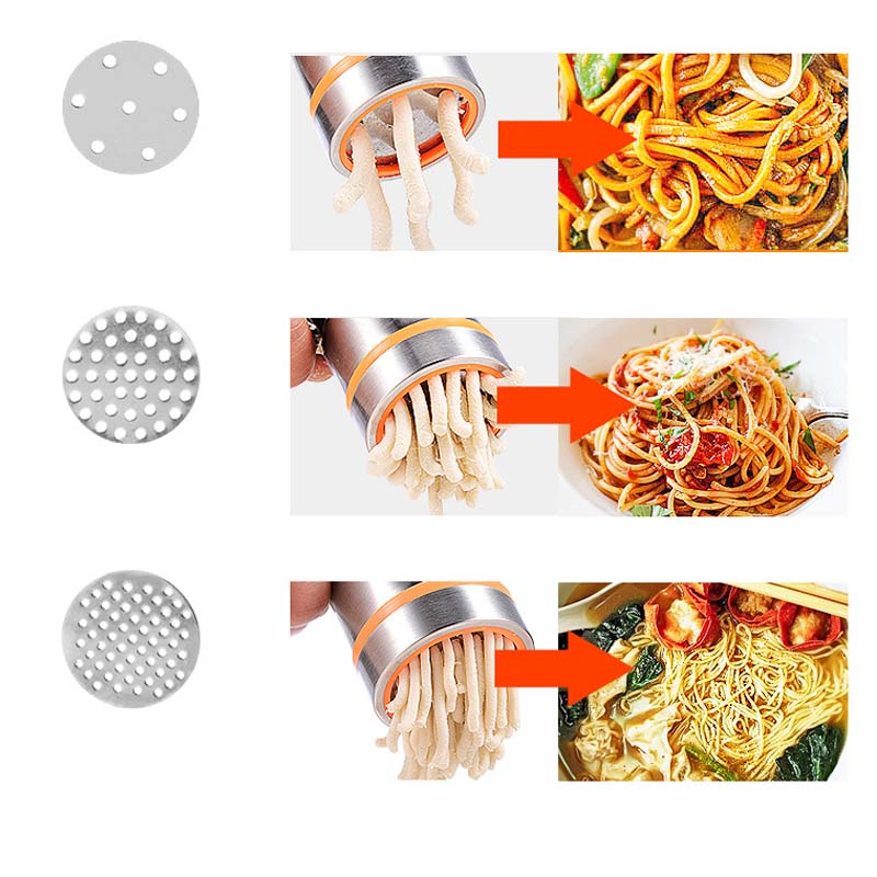 Handbetriebene Edelstahl Nudelzauberer Pasta Maker