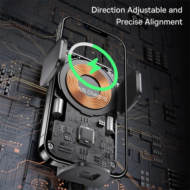 Frendorf | Auto einstellbarer kabelloser Lade-Handyhalter