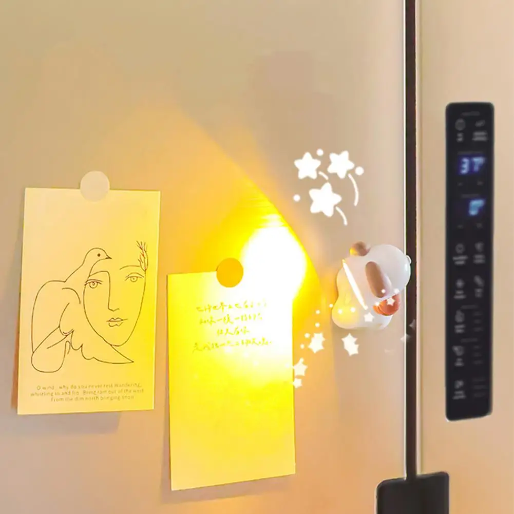 Frendorf | Mini Pet Magnetische Einziehbare Nacht Tischlampe