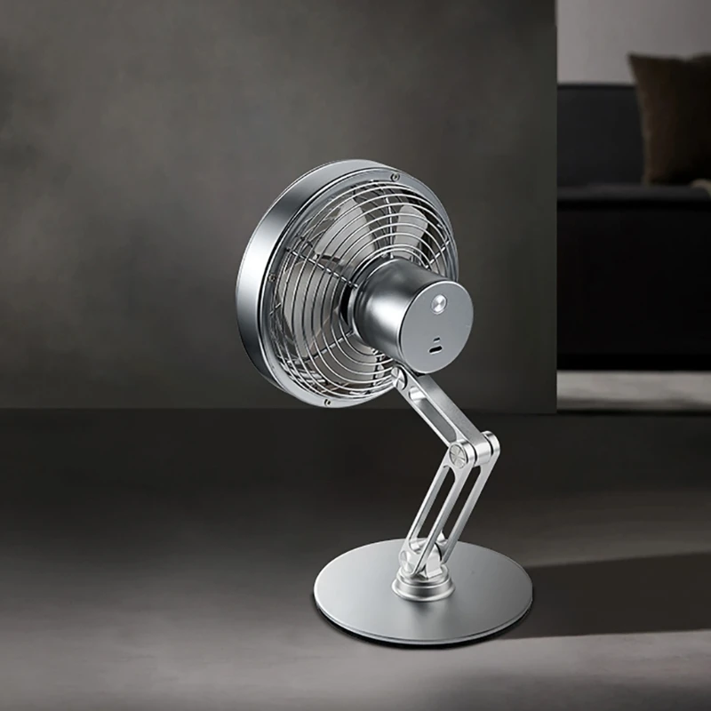 Frendorf | Höhenverstellbarer Stand Kompakt Turbo Mini Tischventilator