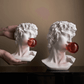 Resin griechische abstrakte Skulptur