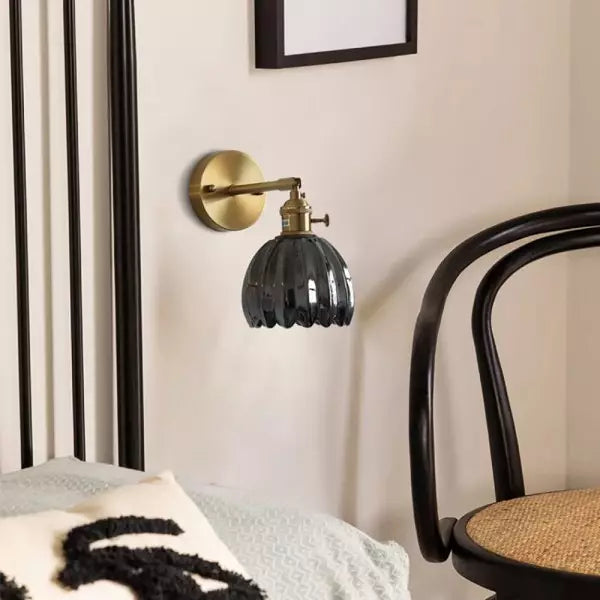Glas Tulpen Blume Wandlampe | Elegante Blumenbeleuchtung für ein stilvolles Interieur - MurCharm
