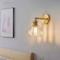 Frendorf | TulipGlow Wandlampe | Retro Design Blütenform | Glas & Metall | Dekorative Beleuchtung