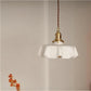 Frendorf | NostaLume Glasblume Hängelampe | Vintage Pendelleuchte | Elegantes Licht für Zuhause