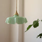 Frendorf | NostaLume Glasblume Hängelampe | Vintage Pendelleuchte | Elegantes Licht für Zuhause