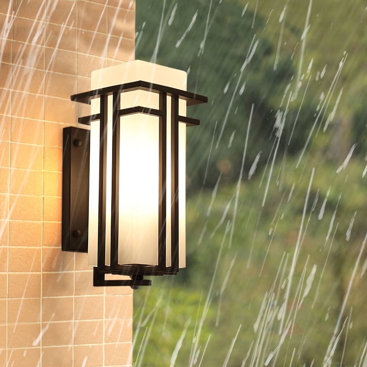 Frendorf | Beleuchten Sie Ihre Außenräume mit der Krajewski Eisen-Wandleuchte