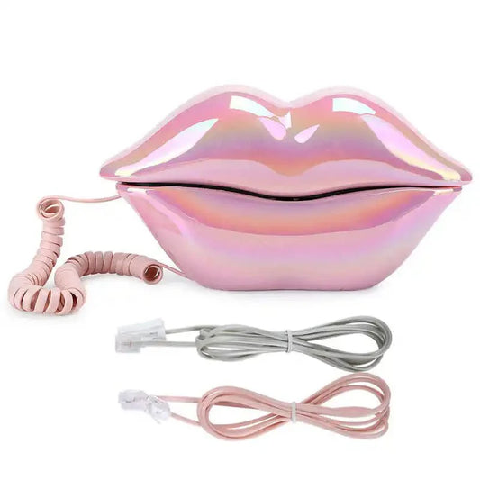 Retro Lip Telefon: Flocked Sexy Telefon, einzigartiges Wohnkultur Geschenk