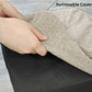 Gepolsterter Ottoman-Hocker im Retro-Stil in Pastellfarben