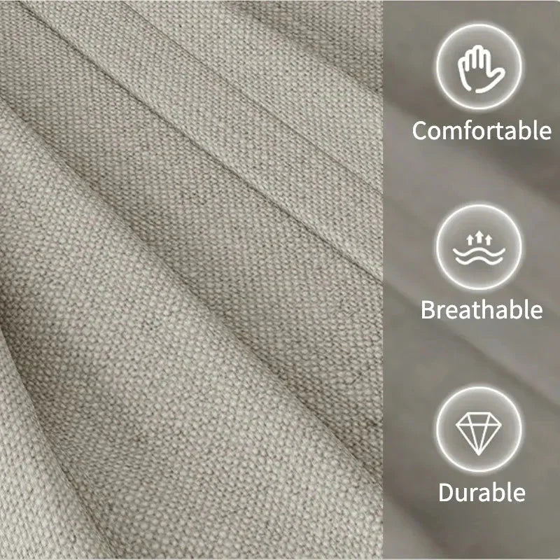 Gepolsterter Ottoman-Hocker im Retro-Stil in Pastellfarben