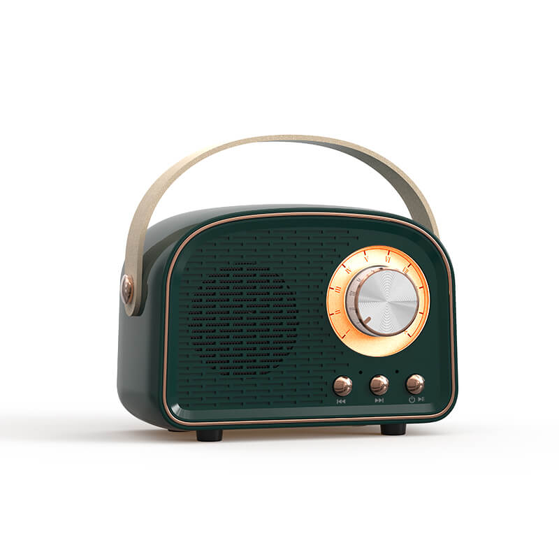 Retro Runde Radio Bluetooth Lautsprecher