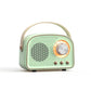 Retro Runde Radio Bluetooth Lautsprecher
