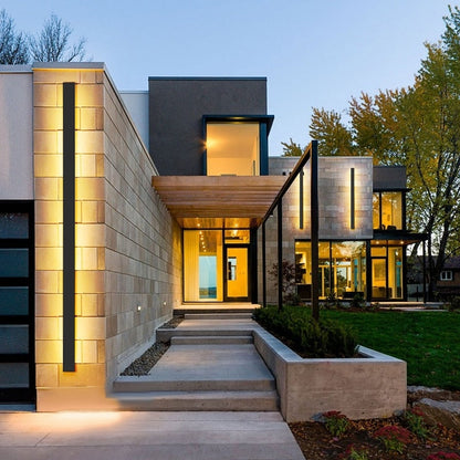 Frendorf | Außenwandleuchte Aluminium Modern LED Wandleuchte