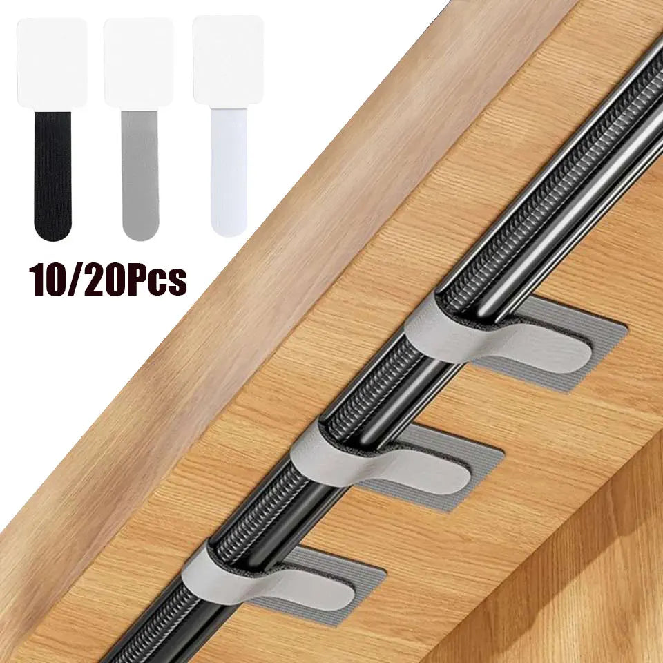 Frendorf | Selbstklebende Wiederverwendbare Kabelbinder – Kabel- & Drahtmanagementbänder