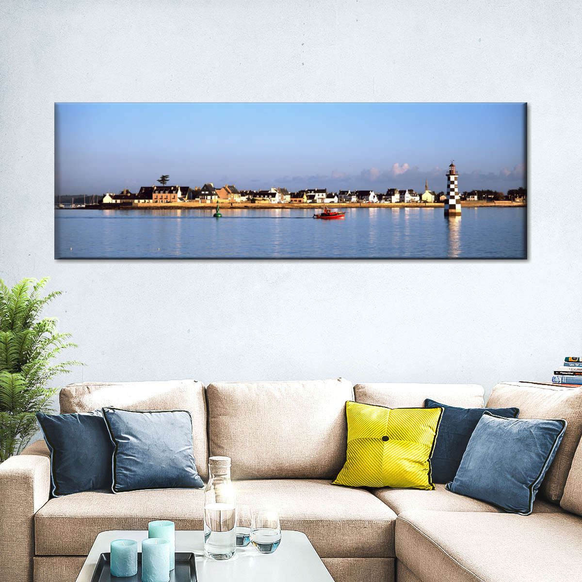 Frendorf | Sonnenaufgang über Ile Tudy Finistère Bretagne Wandkunst