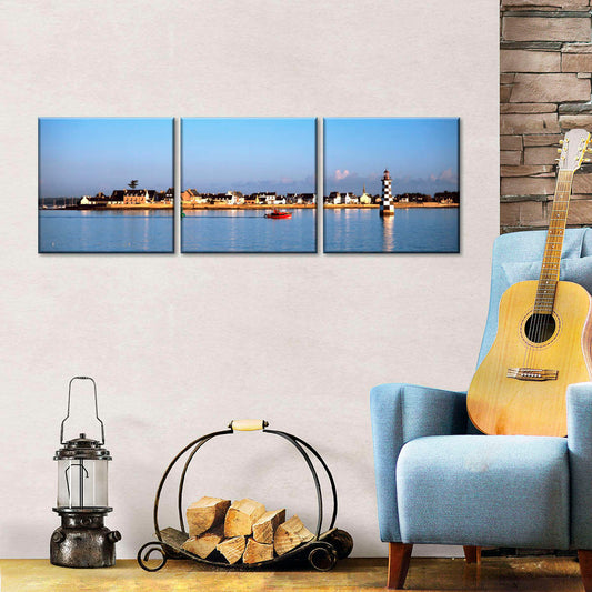 Frendorf | Sonnenaufgang über Ile Tudy Finistère Bretagne Wandkunst