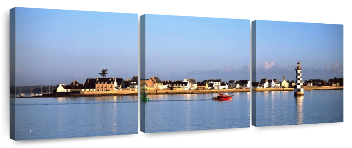 Frendorf | Sonnenaufgang über Ile Tudy Finistère Bretagne Wandkunst