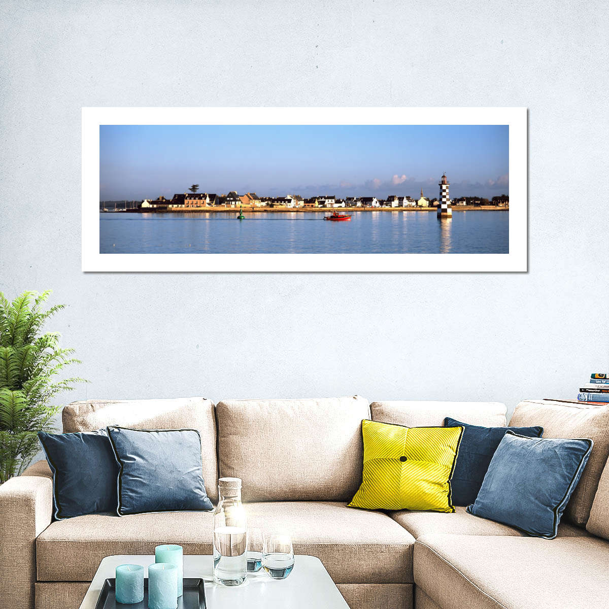 Frendorf | Sonnenaufgang über Ile Tudy Finistère Bretagne Wandkunst