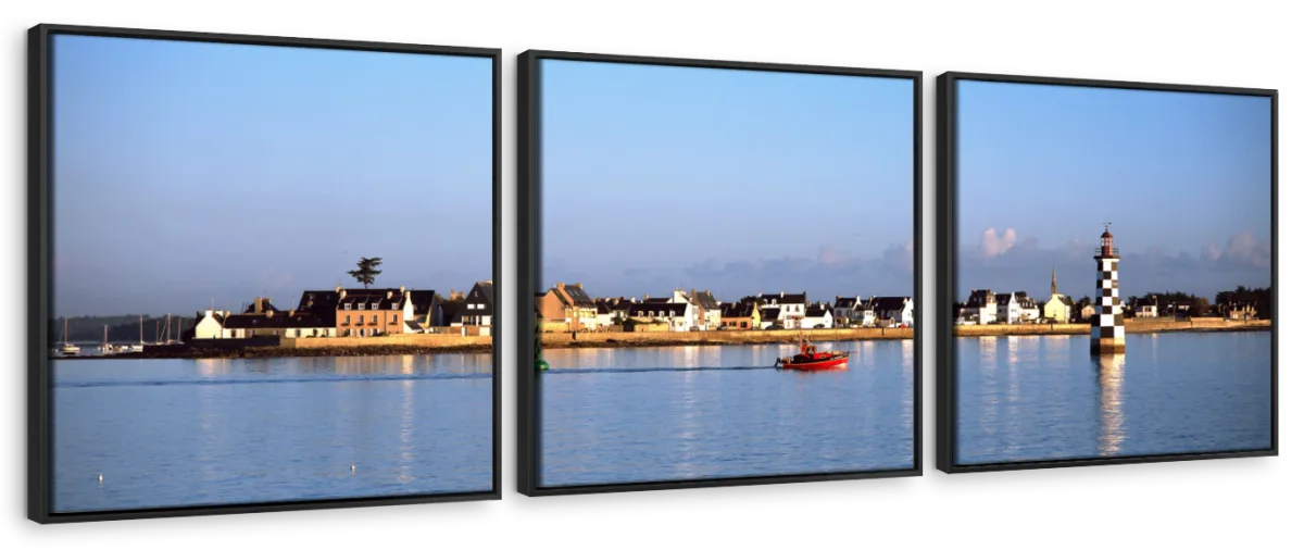 Frendorf | Sonnenaufgang über Ile Tudy Finistère Bretagne Wandkunst