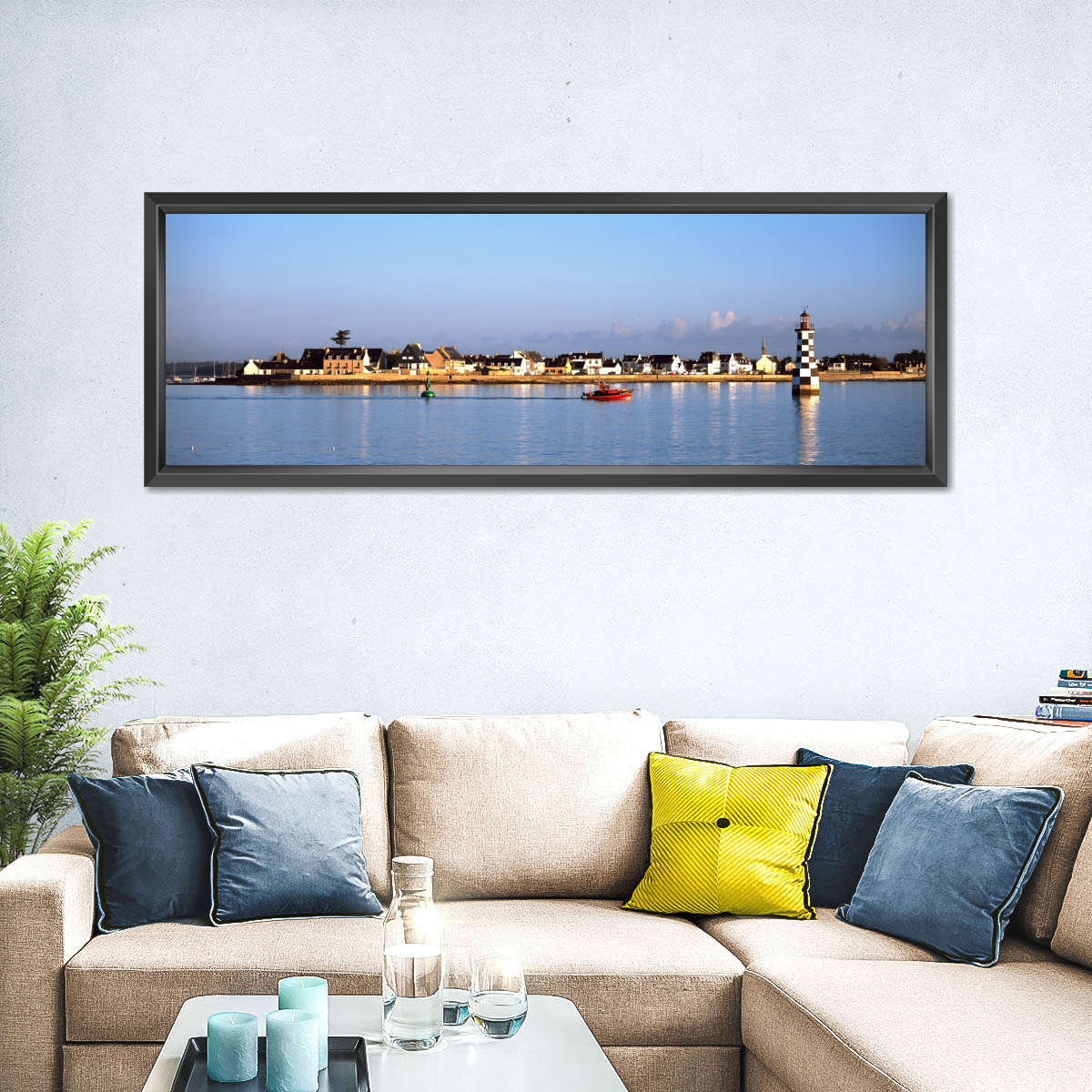 Frendorf | Sonnenaufgang über Ile Tudy Finistère Bretagne Wandkunst