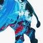 Frendorf | Rhino Abstract Silhouette Wandkunst