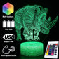 3D Lampe Nashorn Majestätisch
