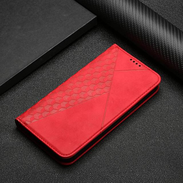 Frendorf | Rhombus-Muster-Geldbörsenhülle für Samsung Galaxy S21/S20