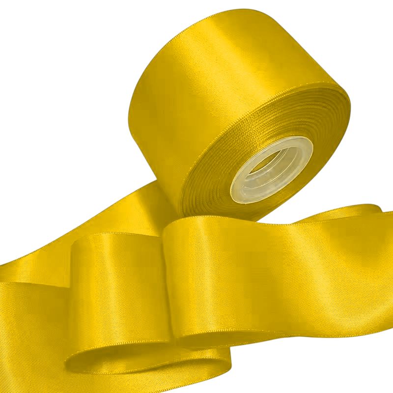 Frendorf | 25mm Gelbes Gold Satinband