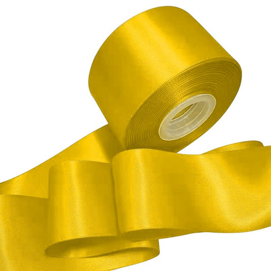 Frendorf | 25mm Gelbes Gold Satinband