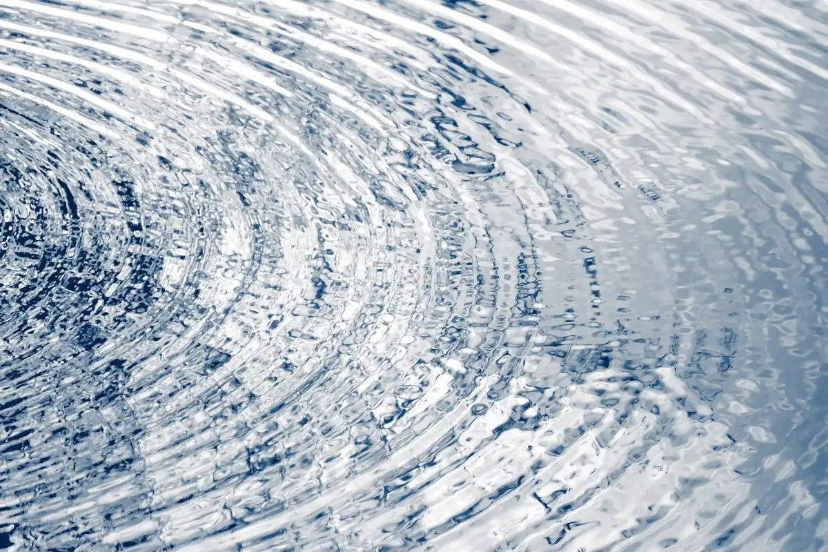 Frendorf | Ripples Indigo II Wandkunst