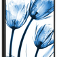 Frendorf | Drei Blaue Tulpen Wandkunst