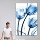 Frendorf | Drei Blaue Tulpen Wandkunst
