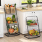 Frendorf | Metallic 3-Tier-Regal