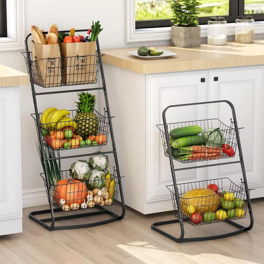 Frendorf | Metallic 3-Tier-Regal