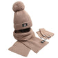 Frendorf | 3 in 1 Winter Kinder Mütze, Schal Set und Handschuhe