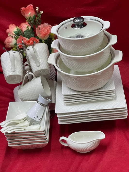 Frendorf | 38pcs Set Weißes konventionelles Set