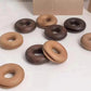 Frendorf | 2 Stück Holz Lebensmittelversiegelung Donut Sets