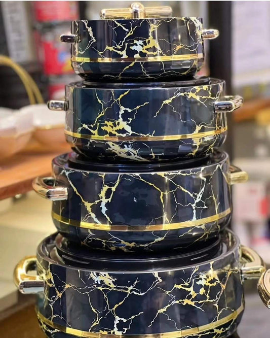 Frendorf | Hot Pot Set aus 4 Schwarz